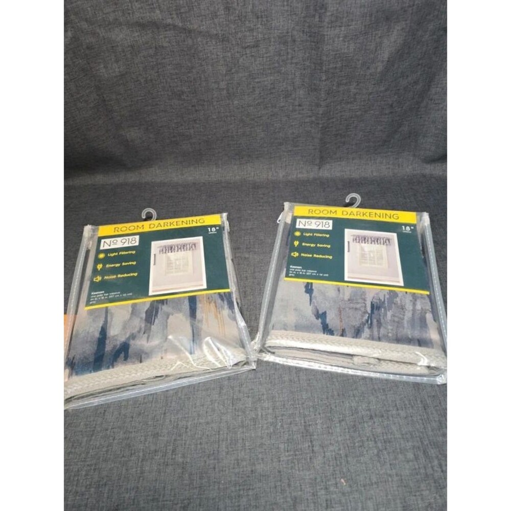 2 pack keenan 54x18" valance